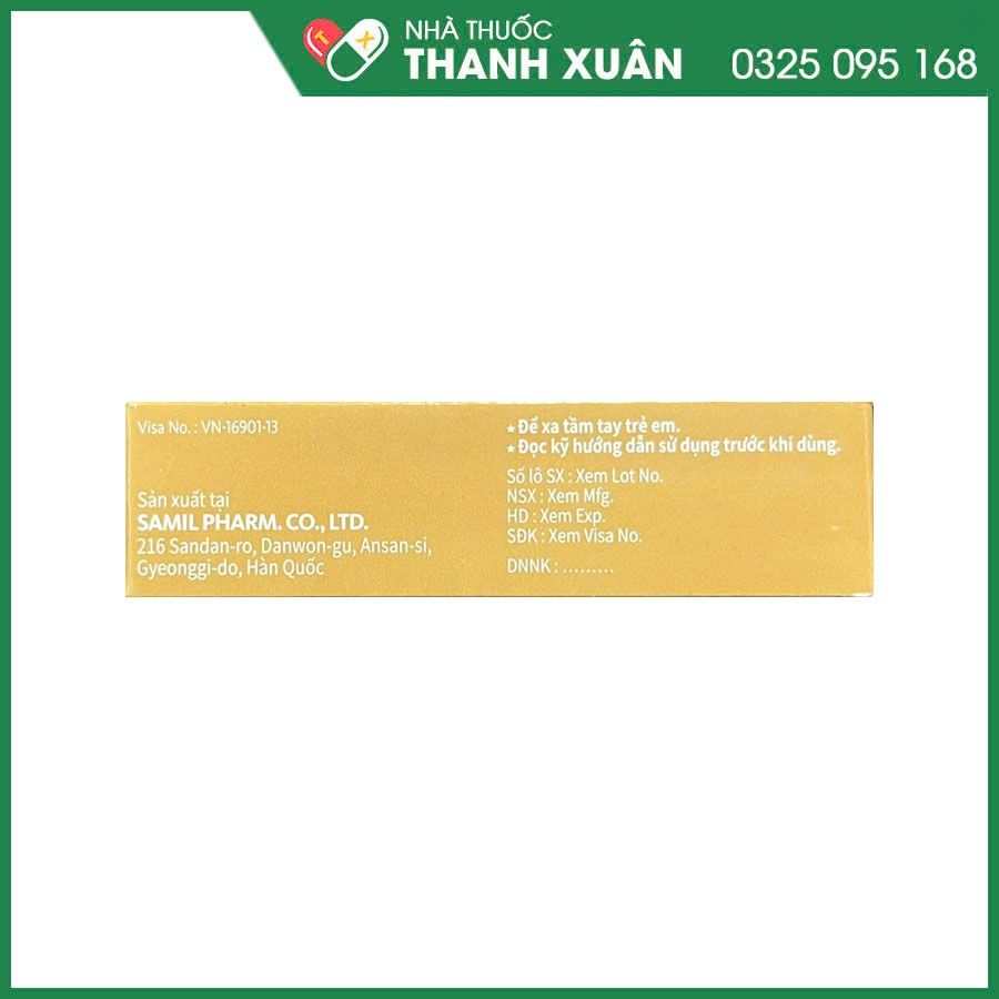 Eyrus Ophthalmic Ointment thuốc phòng và điều trị viêm kết mạc, viêm bờ mi và viêm giác mạc